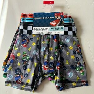NEW Mario Kart Boys Boxer Briefs